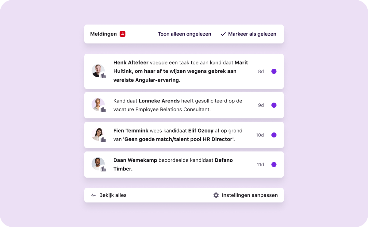 Samenwerken in het wervingsprocess