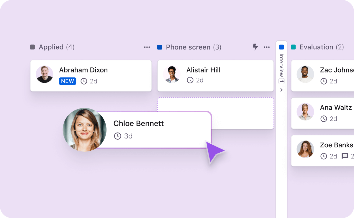 Tellent Recruitee is easy to use for teams