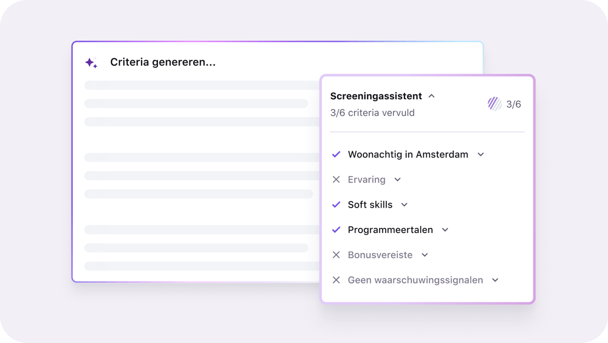 Beoordeel kandidaten sneller