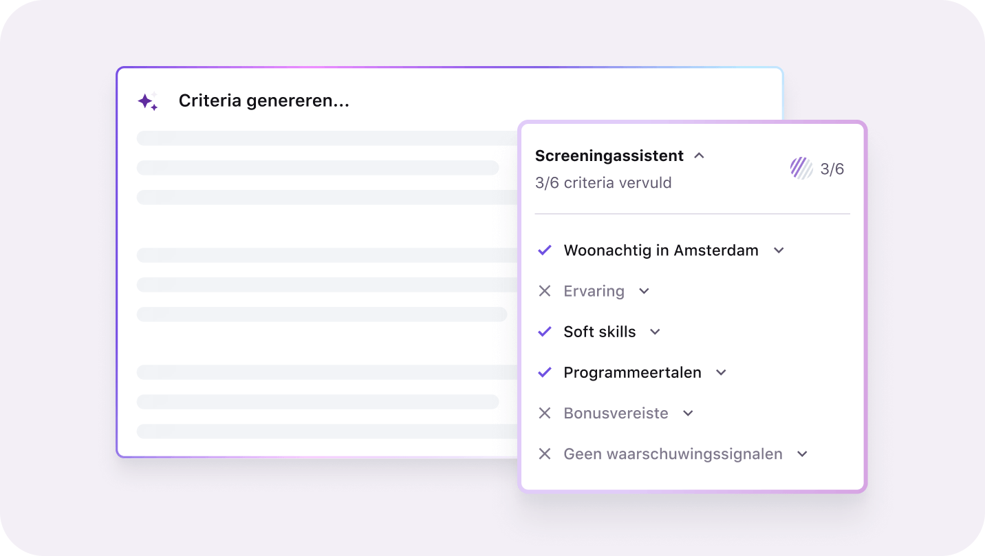 Beoordeel kandidaten sneller