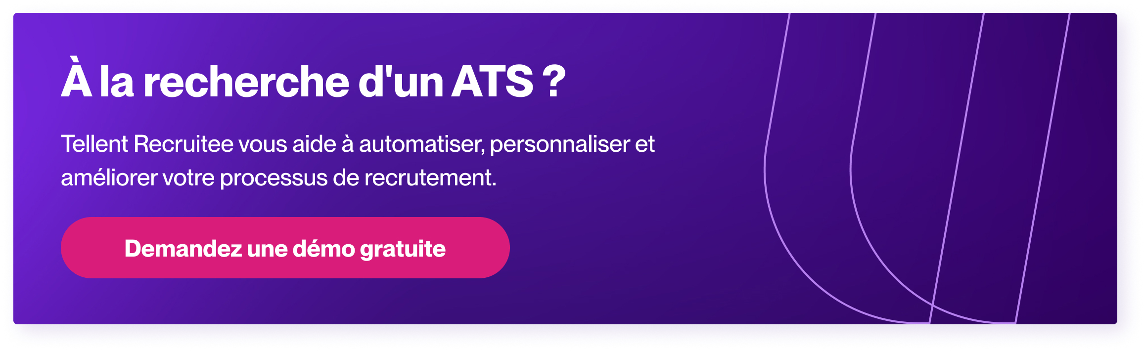 reservez une demo avec tellent recruitee