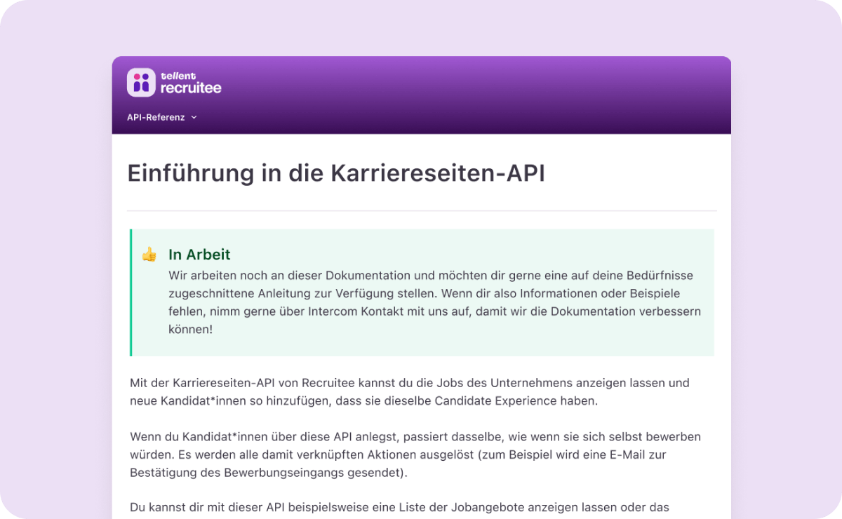 DE_Carrers Site API- Website image