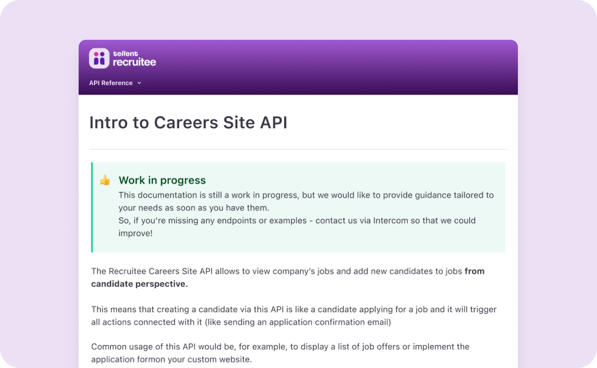 EN_Carrers Site API- Website image