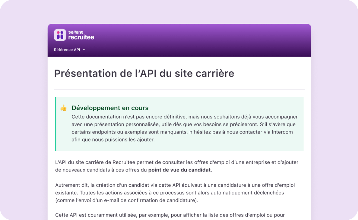 FR_Carrers Site API- Website image