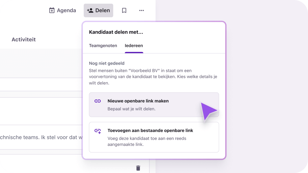 NL_Easily share candidate profiles