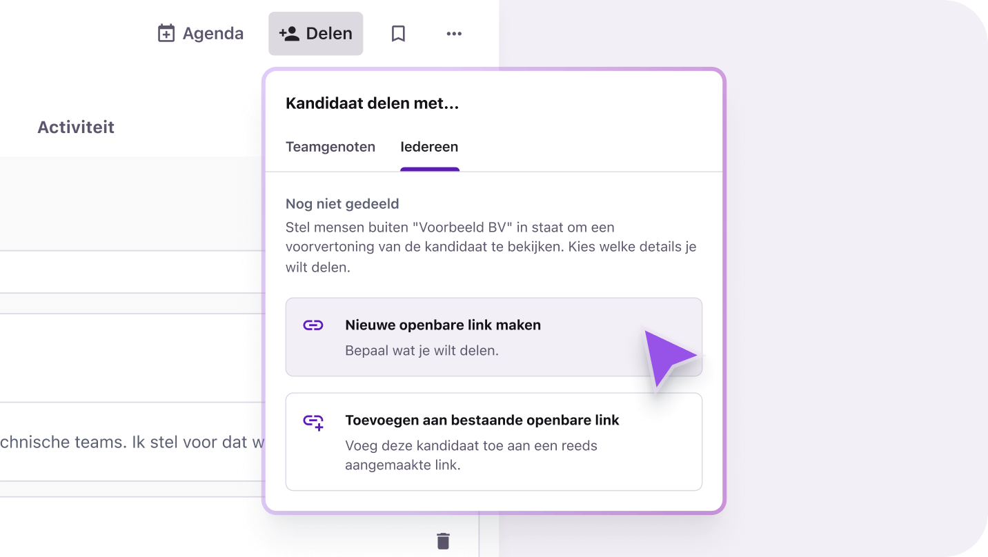 NL_Easily share candidate profiles