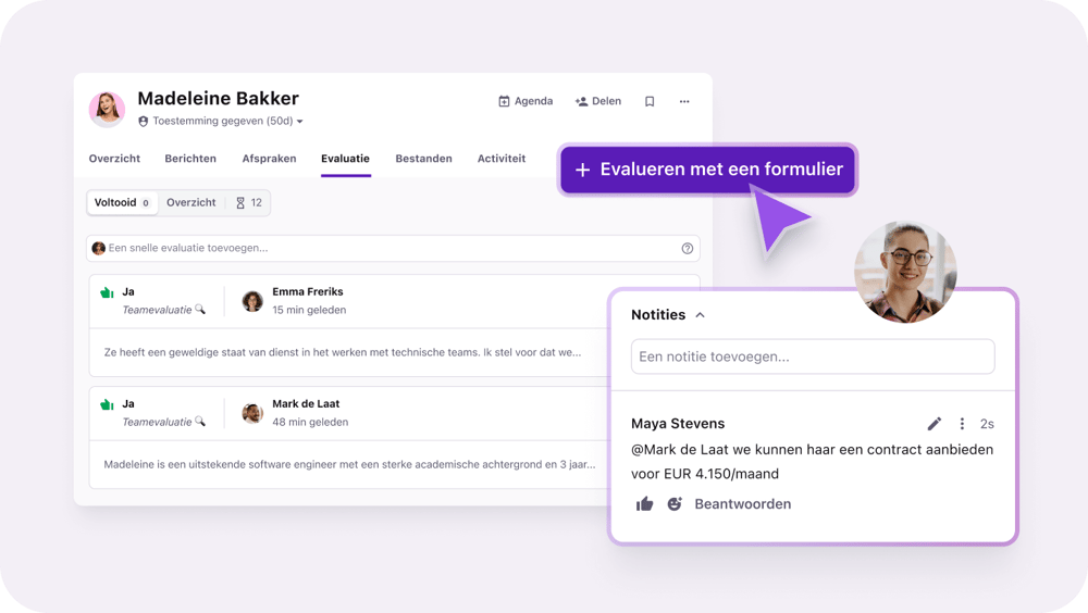 NL_Shared notes and structured candidate evaluations