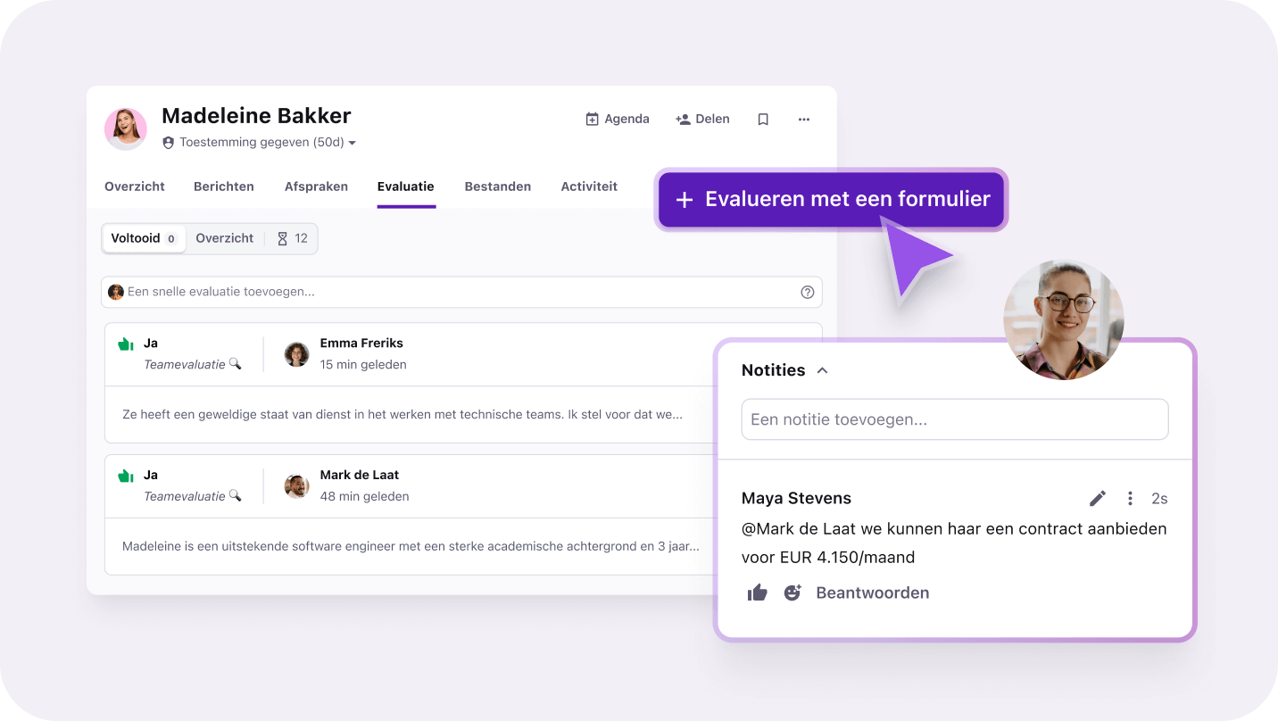 NL_Shared notes and structured candidate evaluations