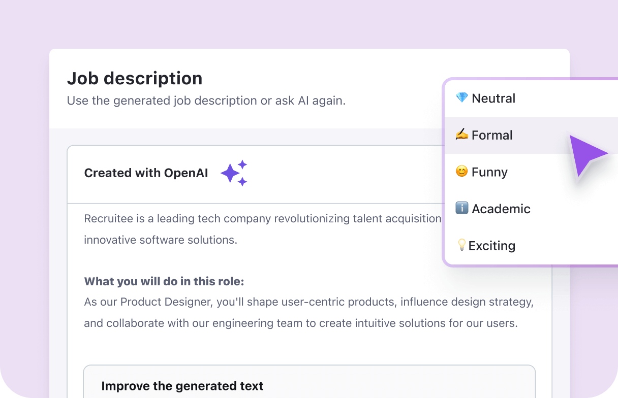 EN_AI That Simplifies Job Creation