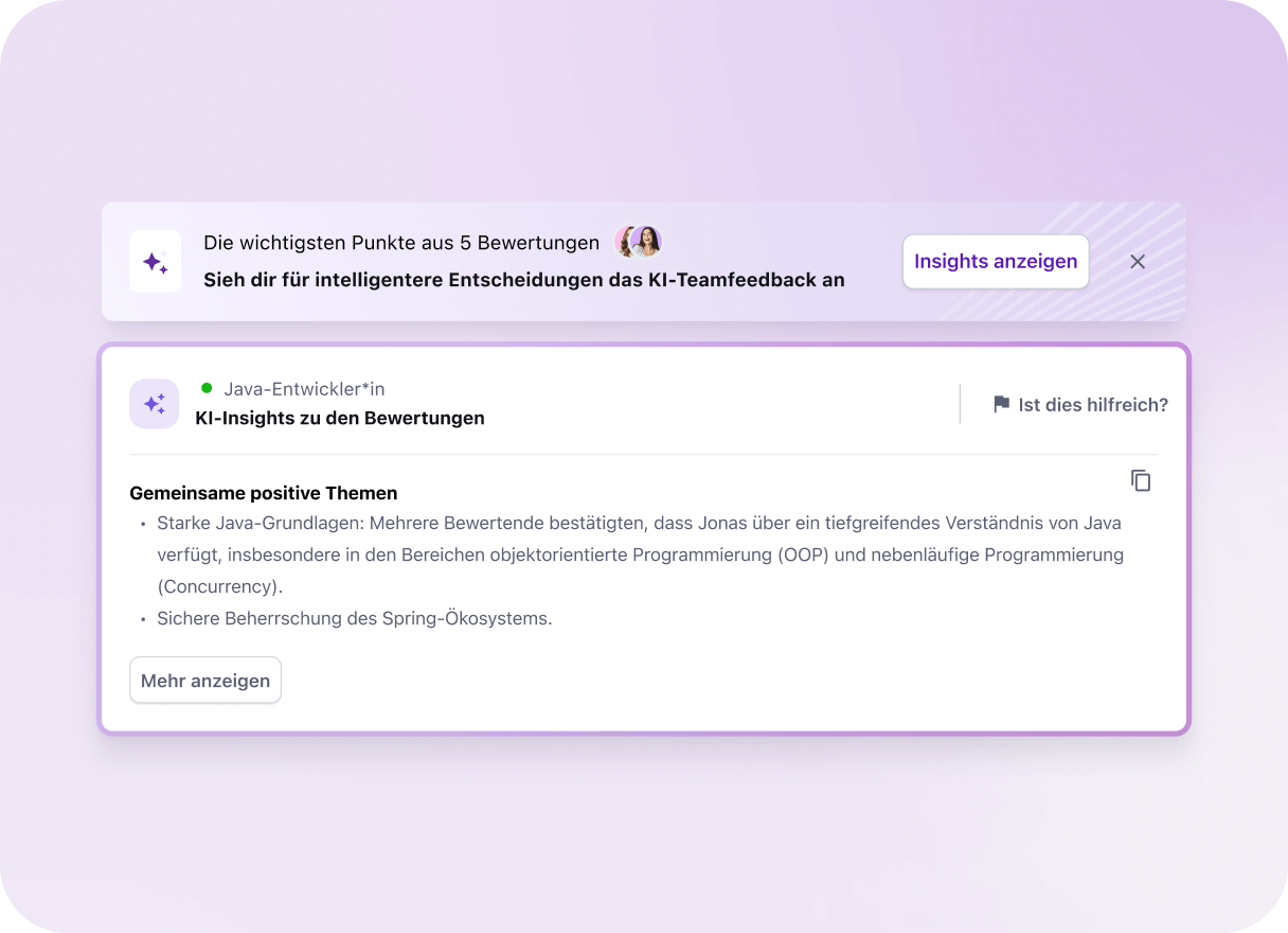 DE_AI evaluation insight
