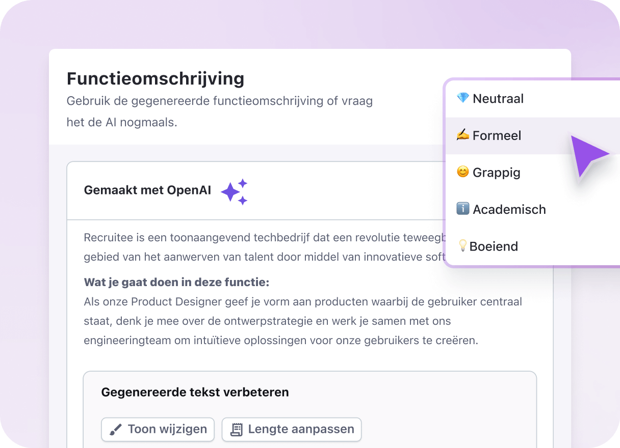 NL_AI powered job description