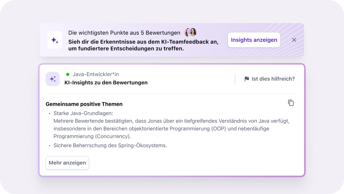 DE_Get consolidated feedback