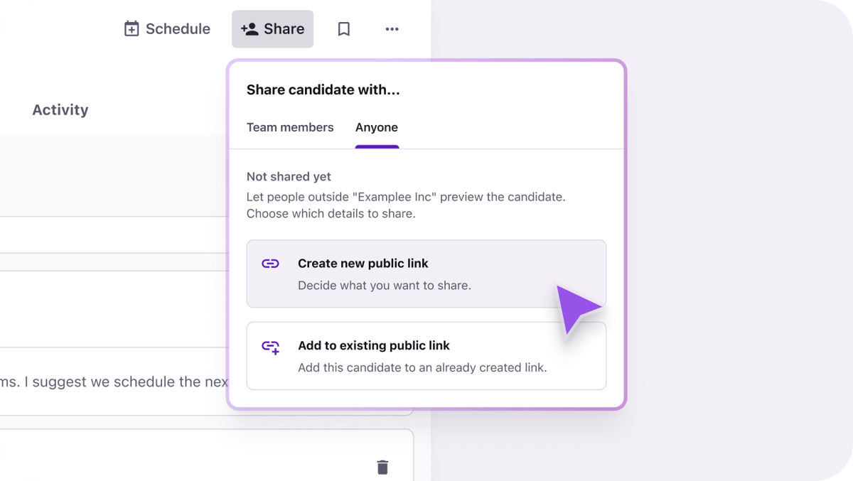 EN_Easily share candidate profiles