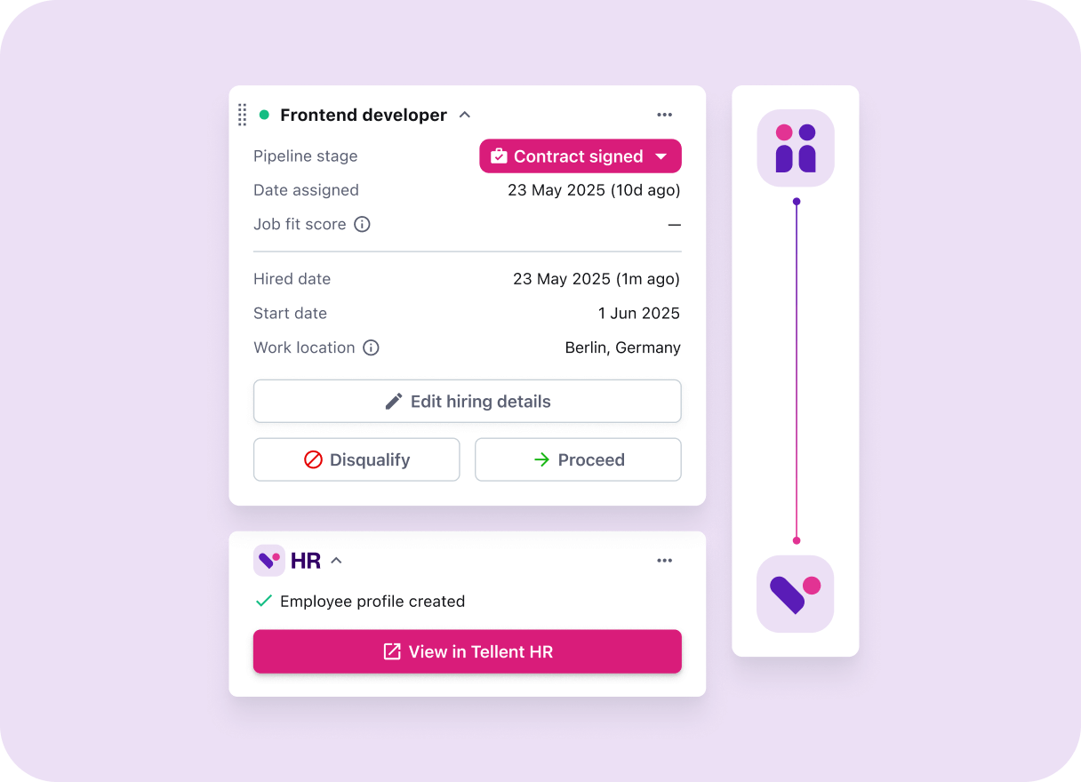 EN_One flow, from candidate to employee