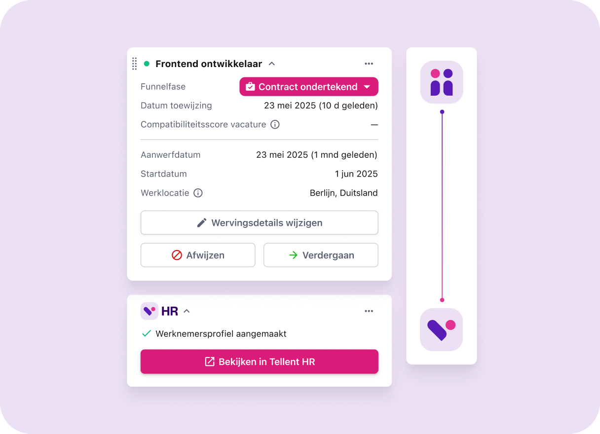 NL_One flow, from candidate to employee