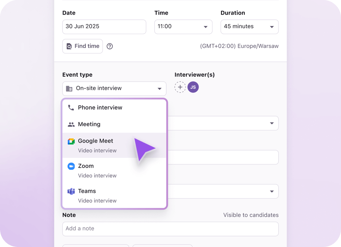 EN_Scheduling interview