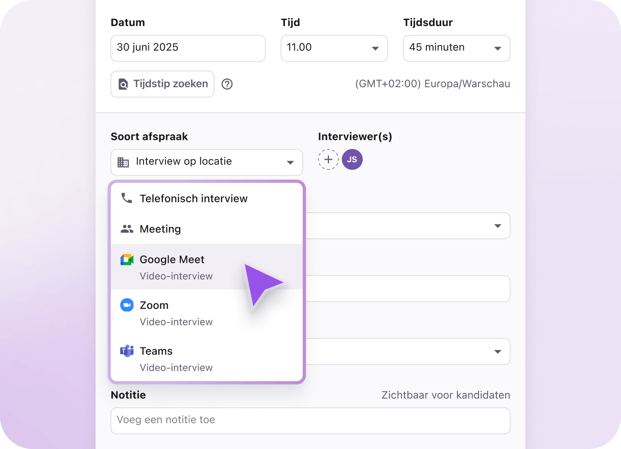 NL_Scheduling interview