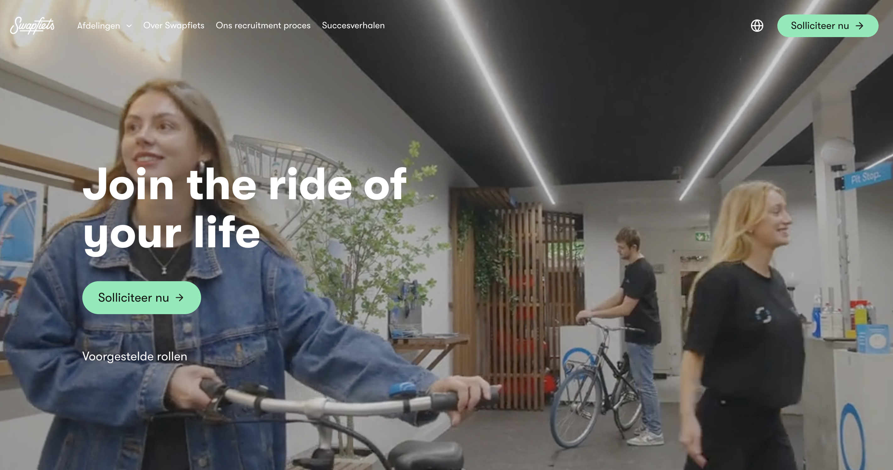 swapfiets careers page