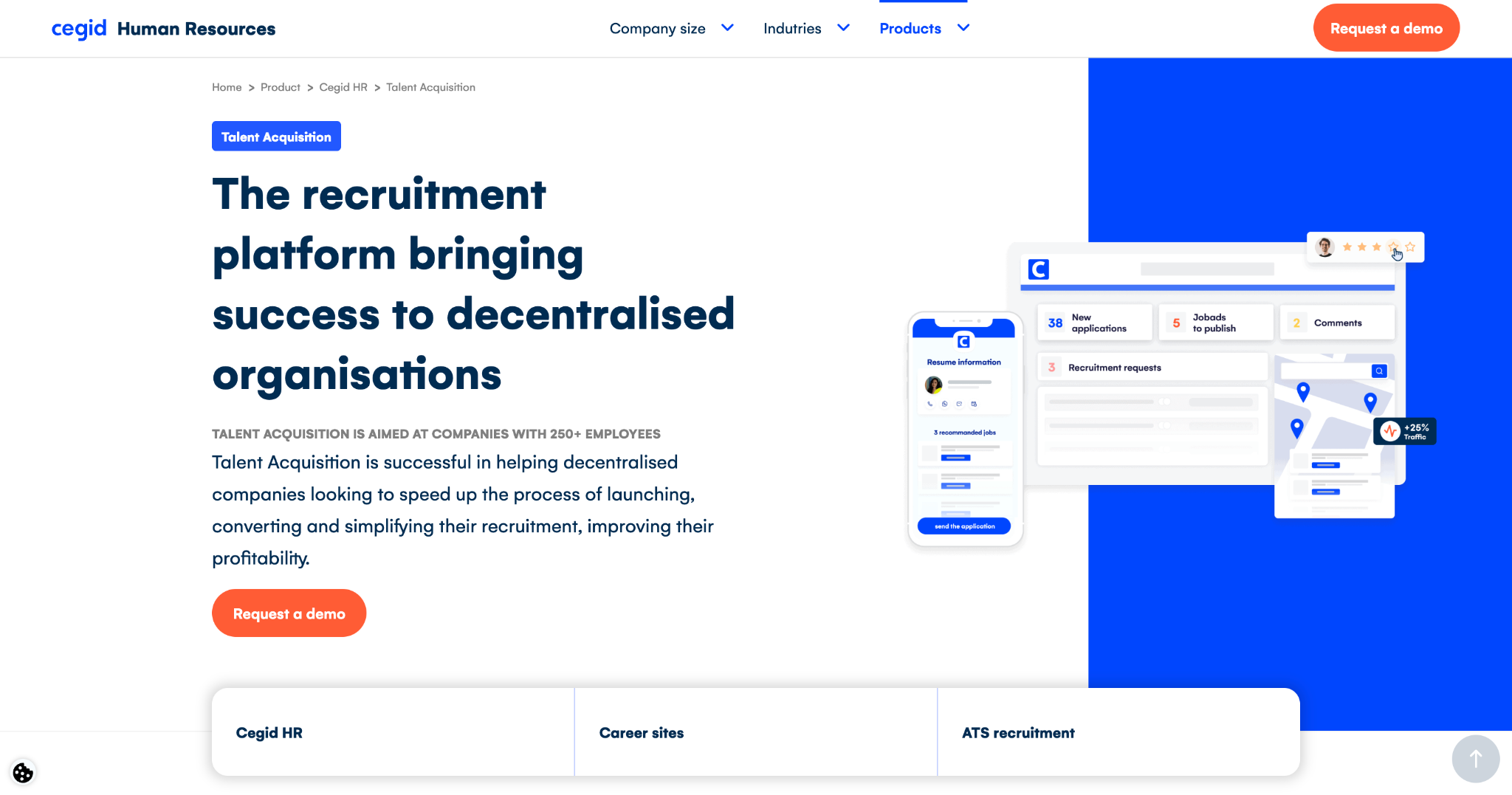 Cegid Talent homepage