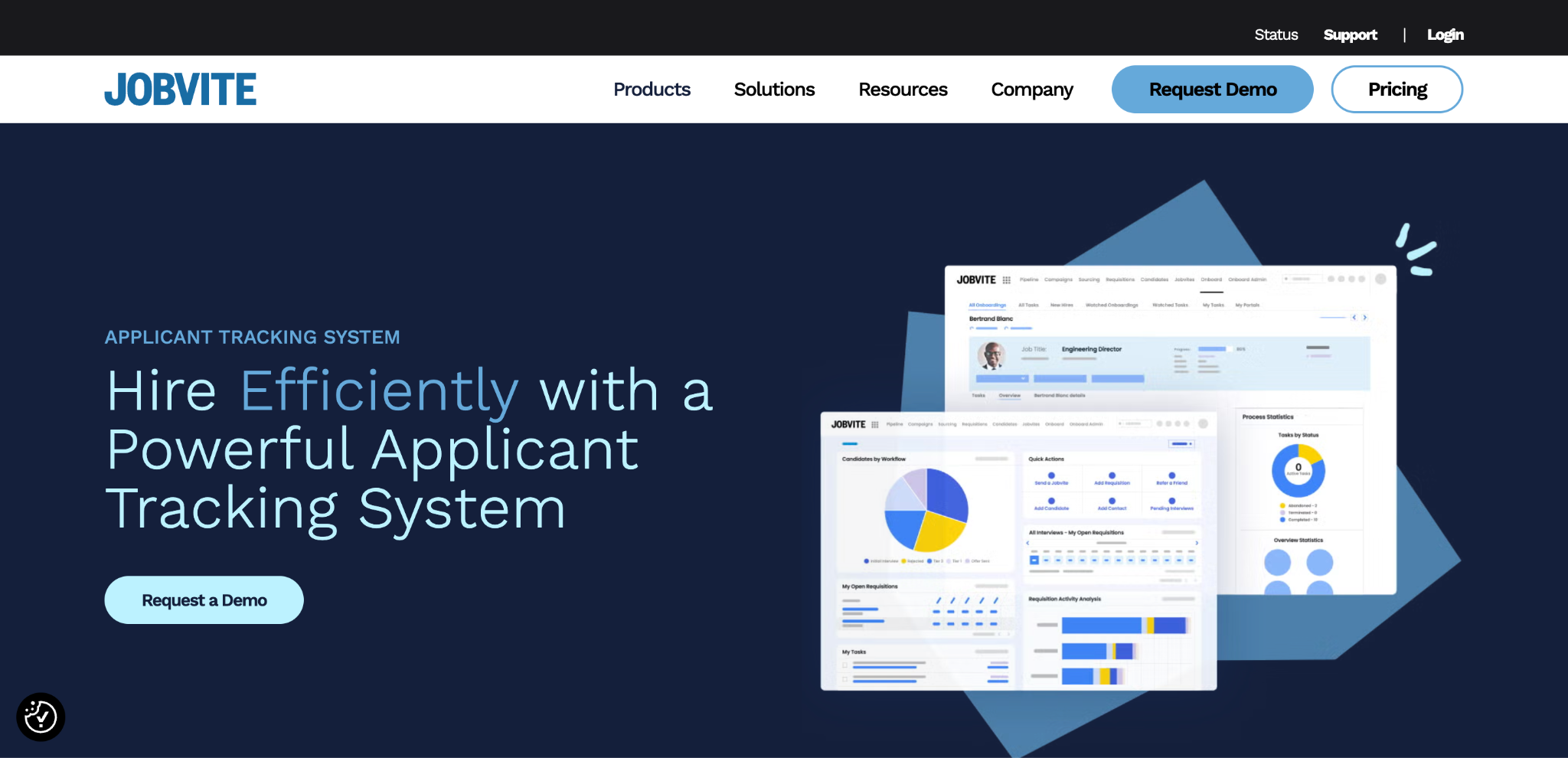 Jobvite homepage