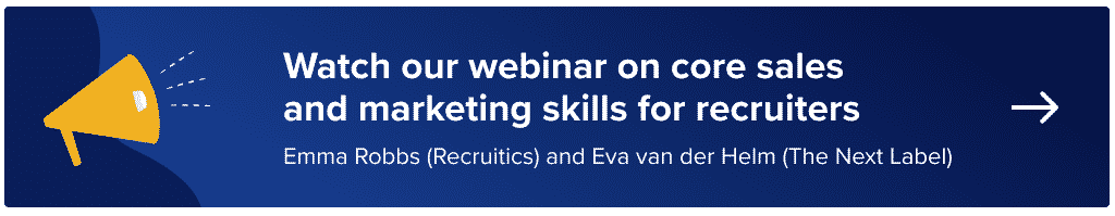 core sales and marketing skills for recruiters webinar