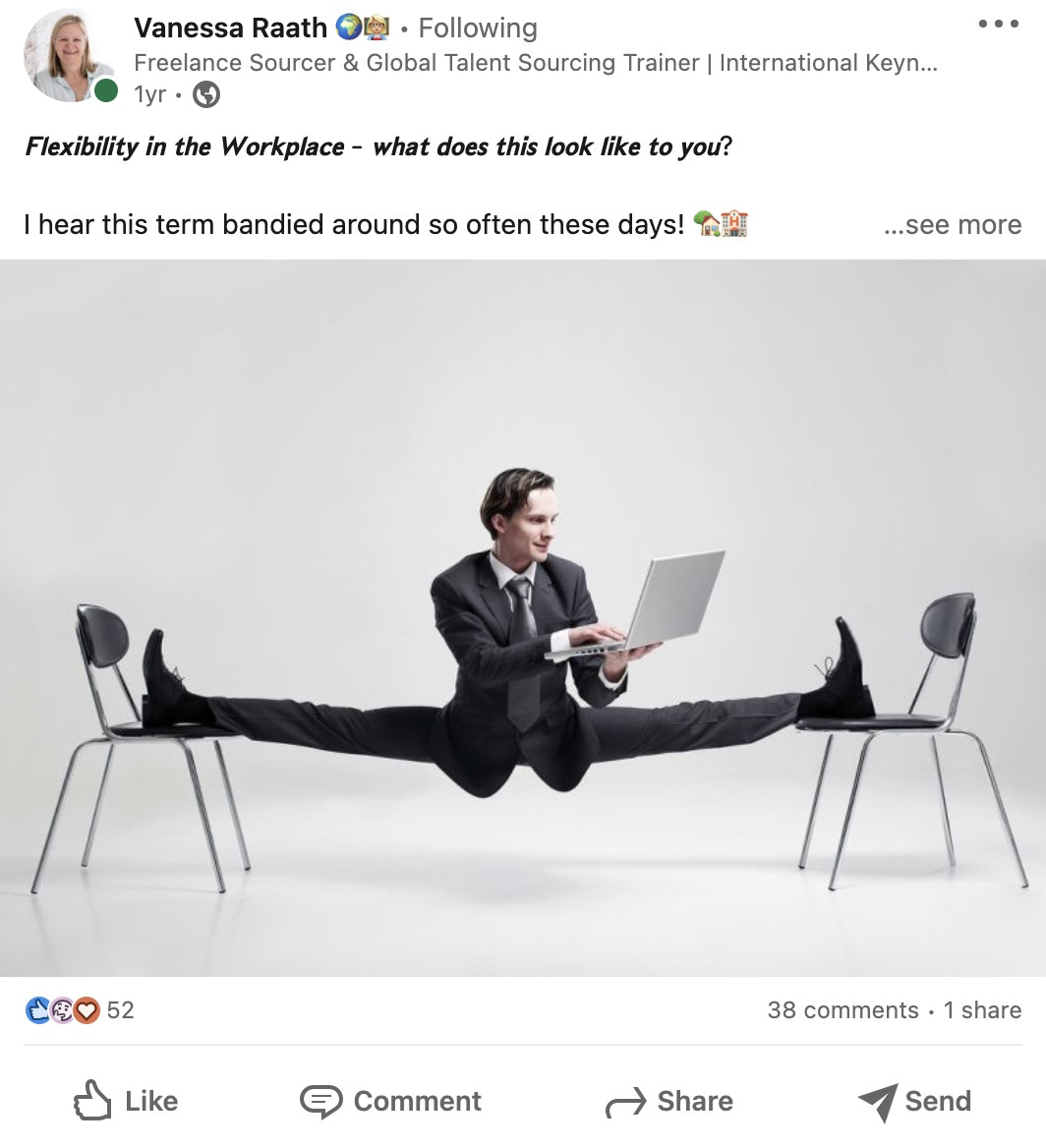 Vanessa Raath LinkedIn Post