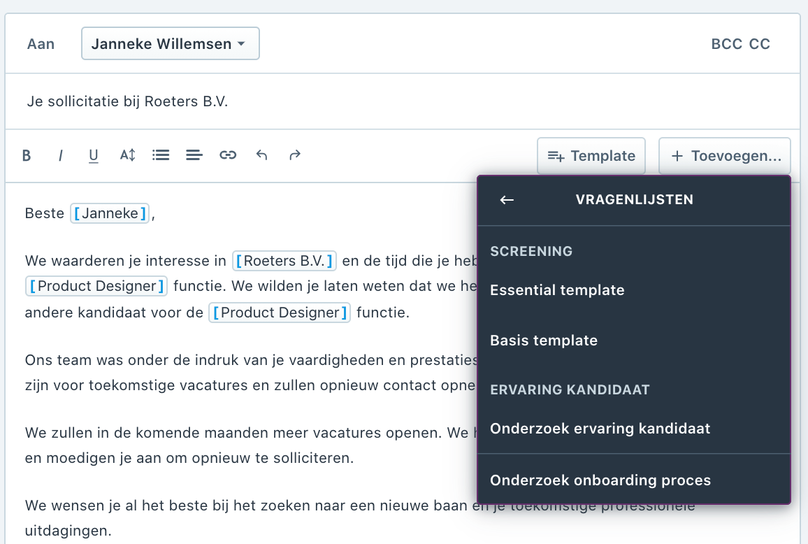 toevoegen-vragenlijst-email-tellent-recruitee
