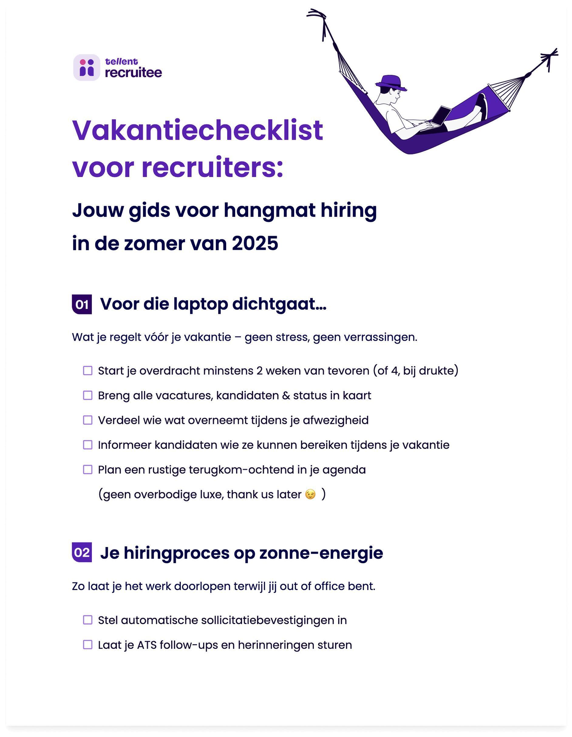 vakantiechecklist-voor-recruiters