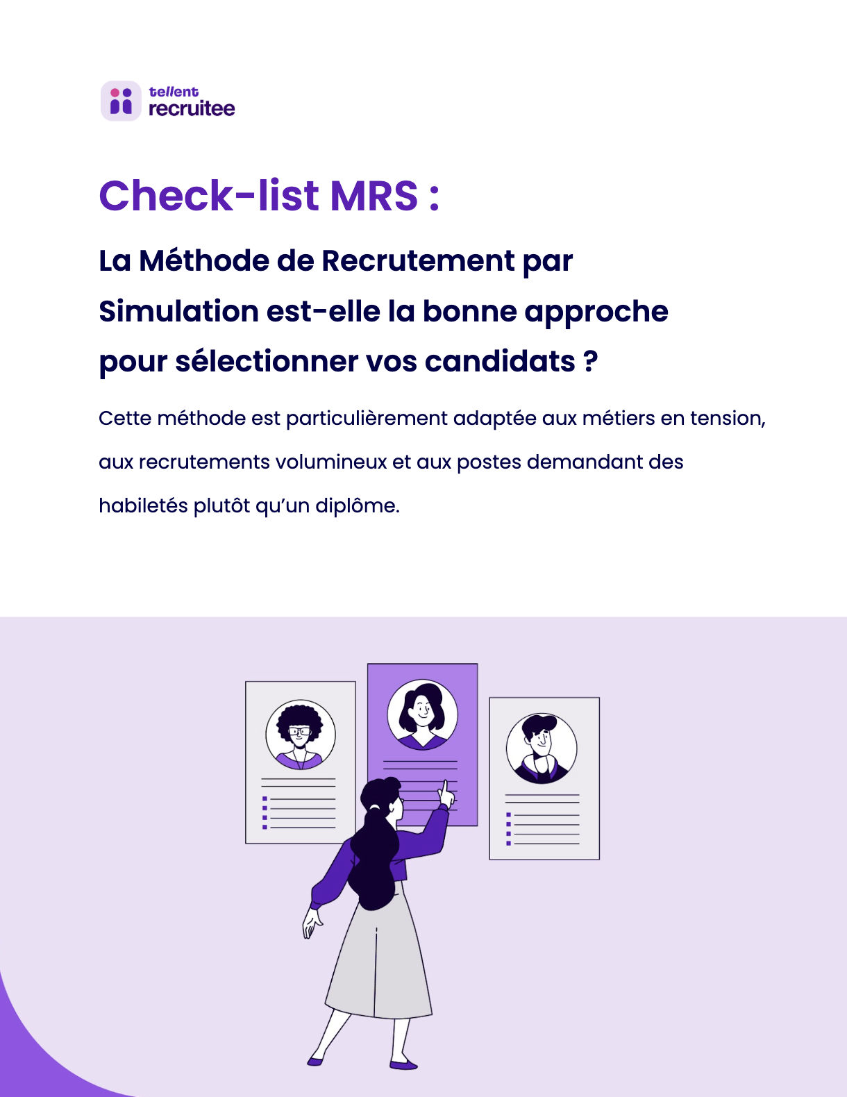Méthode MRS est-elle adaptée à mon recrutement ? Check List