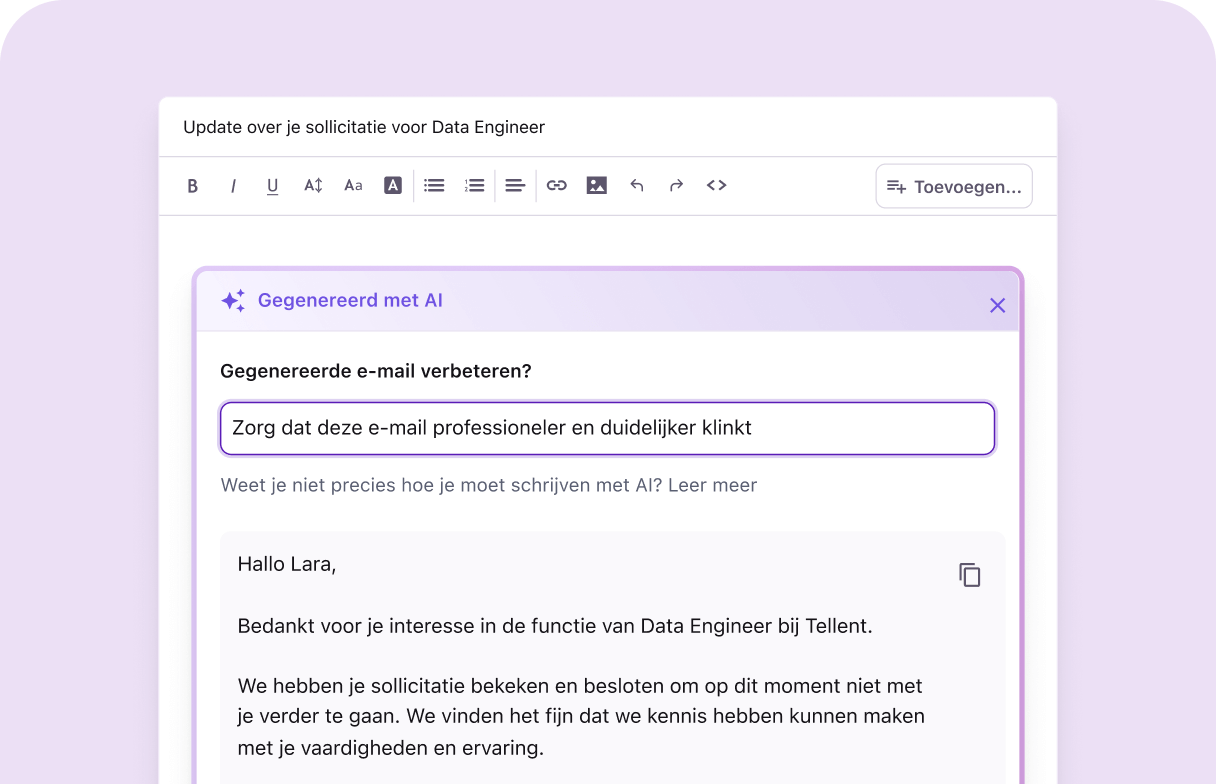 NL_Rejection email ai